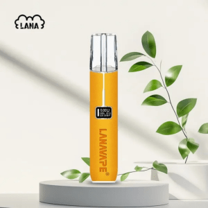 LANA 皮革主機實拍：旗艦級皮革工藝與智能電量顯示屏幕，適配一代煙彈