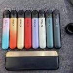 多款RELX霧化設備的質感與色彩系列實拍對比